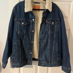 Levi's Sherpa Lined Denim Jacket